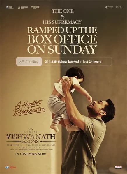బాక్సాఫీస్ వద్ద సూర్య జోరు.. 24 గంటల్లోనే 3 లక్షలకు పైగా టికెట్లు
