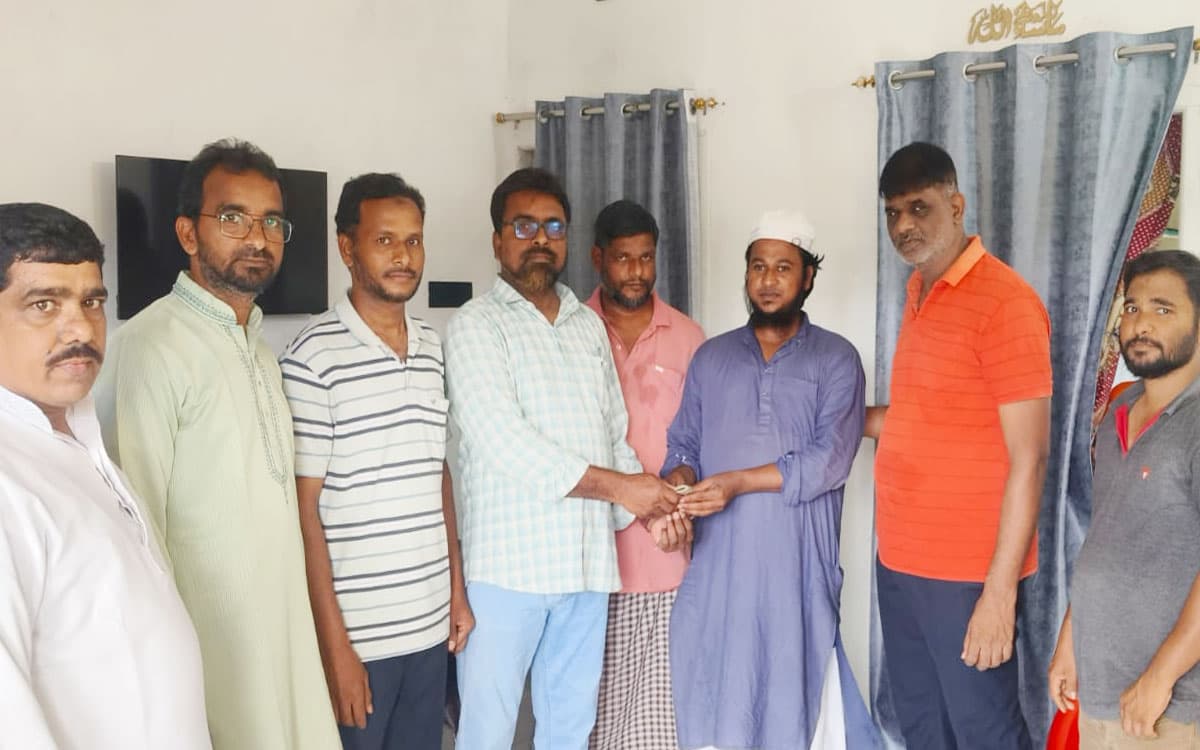 నిరుపేద బాలిక వైద్య ఖర్చులకు మేవా’ ఆర్ధిక సాయం