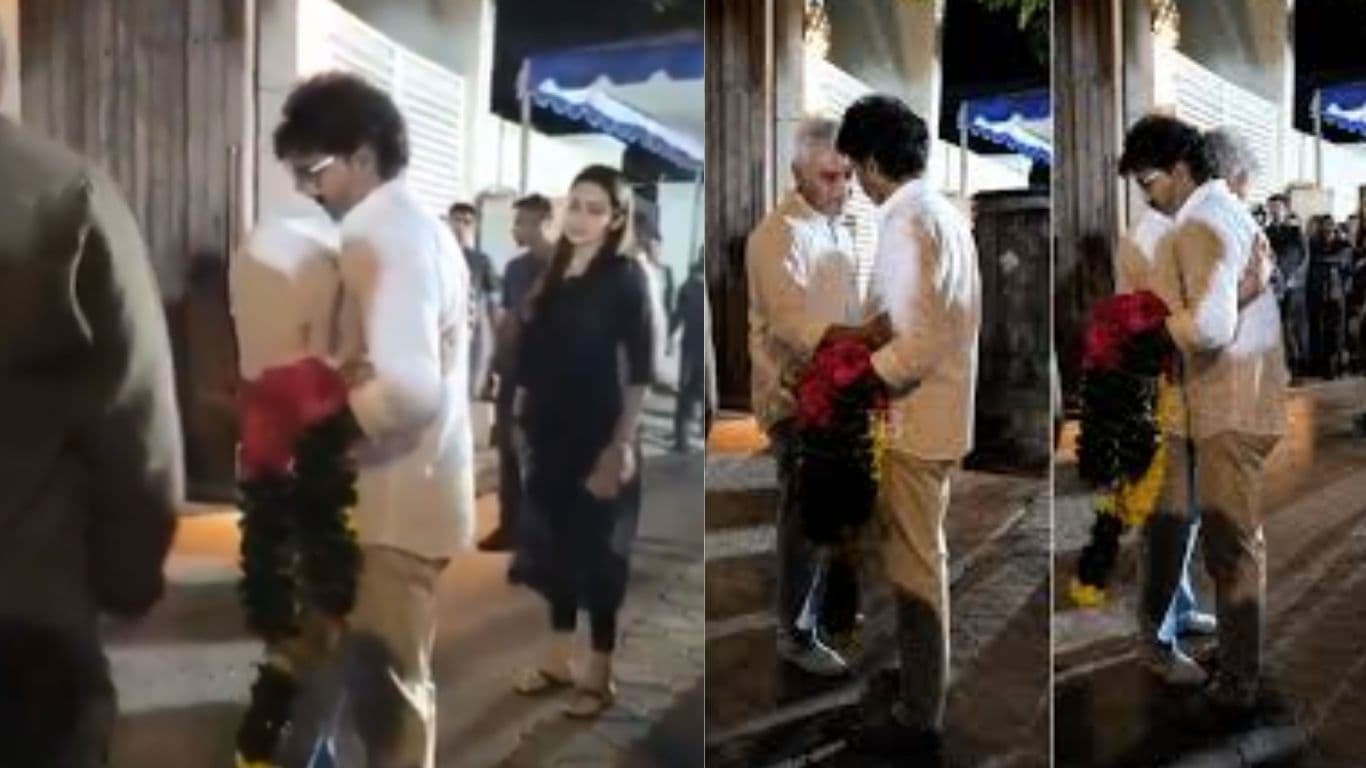 తలా అజిత్ నివాసానికి తమిళనాడు సీఎం జోసెఫ్ విజయ్.. వెంట వచ్చిన స్టార్ హీరోయిన్ త్రిష
