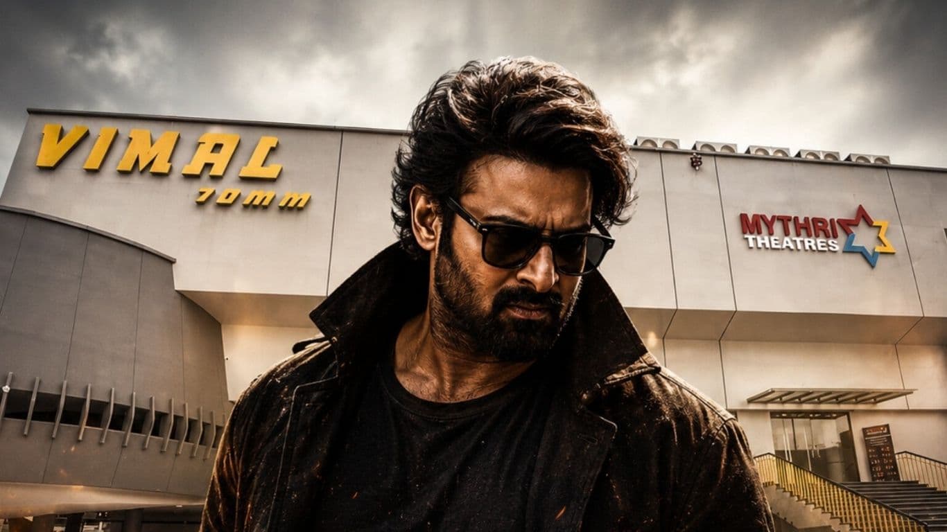 మైత్రీ విమల్ థియేటర్ లో స్పిరిట్’ షూటింగ్.. ప్రభాస్ పై సీన్స్ తీస్తున్న వంగ