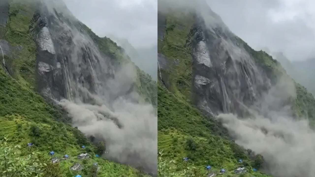 Nepal Flash Floods: నేపాల్‌ను వెంటాడుతున్నప్రకృతి విపత్తు.. దార్చులాలో విరిగిపడిన కొండచరియలు
