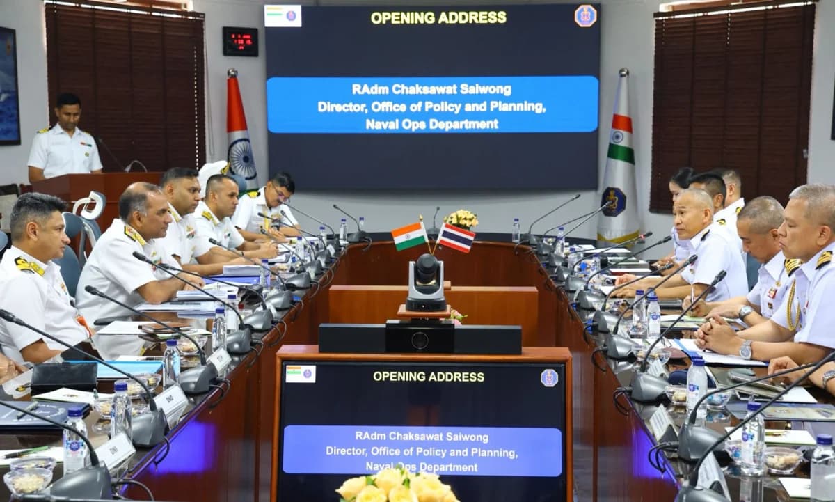 14th Naval Staff Talks Between India and Thailand Conclude Successfully with Focus on Capacity Building and Maritime Training Initiatives