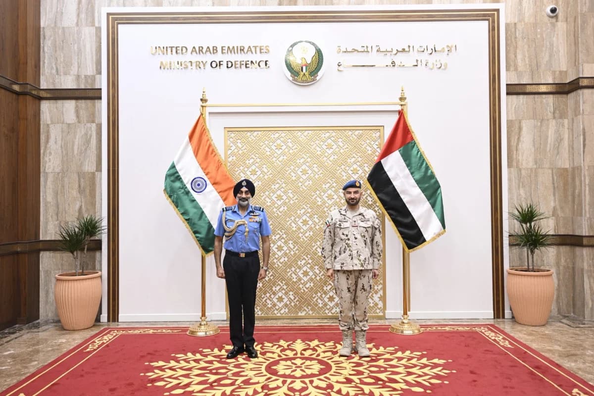 Indian Air Force Chief Visits UAE to Enhance Bilateral Defence Cooperation and Regional Strategic Security