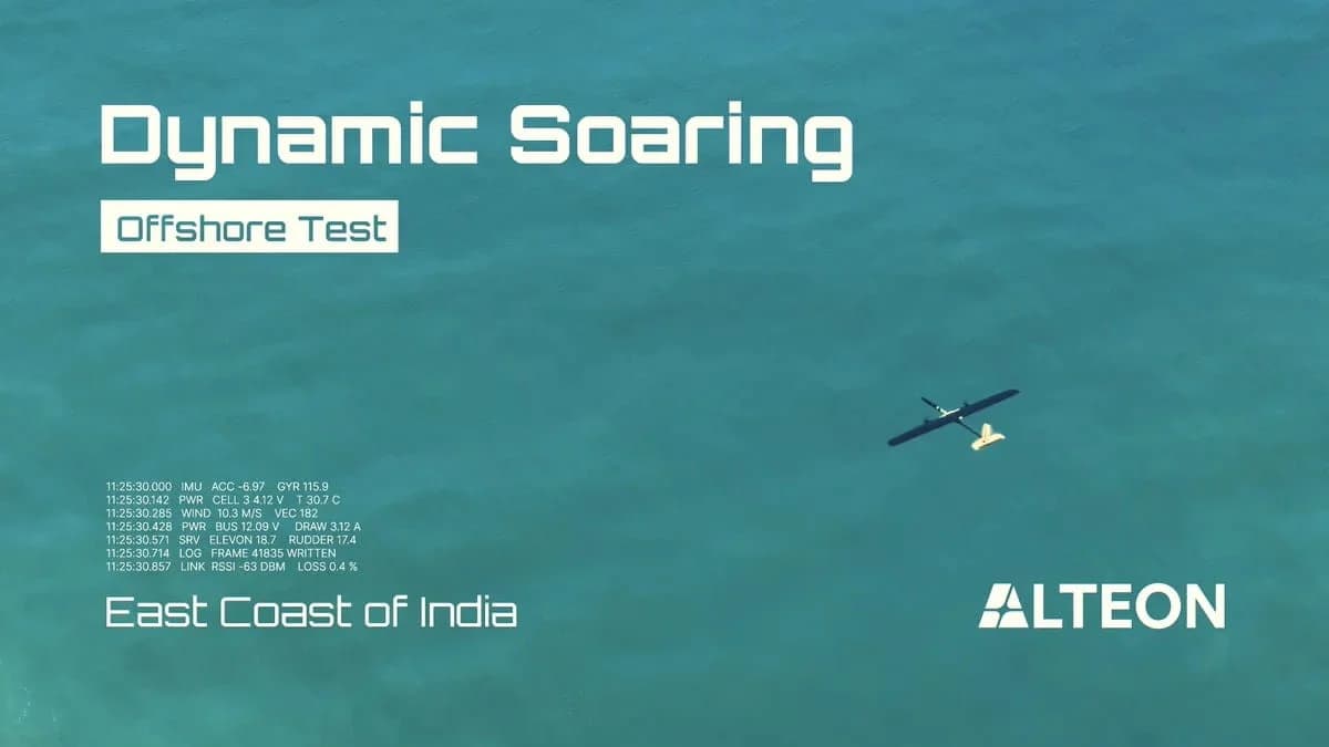 Alteon Tests Ocean-Skimming Autonomous Aircraft to Enable Year-Long Maritime Surveillance, Raises ₹24 Cr Pre-Seed Funding