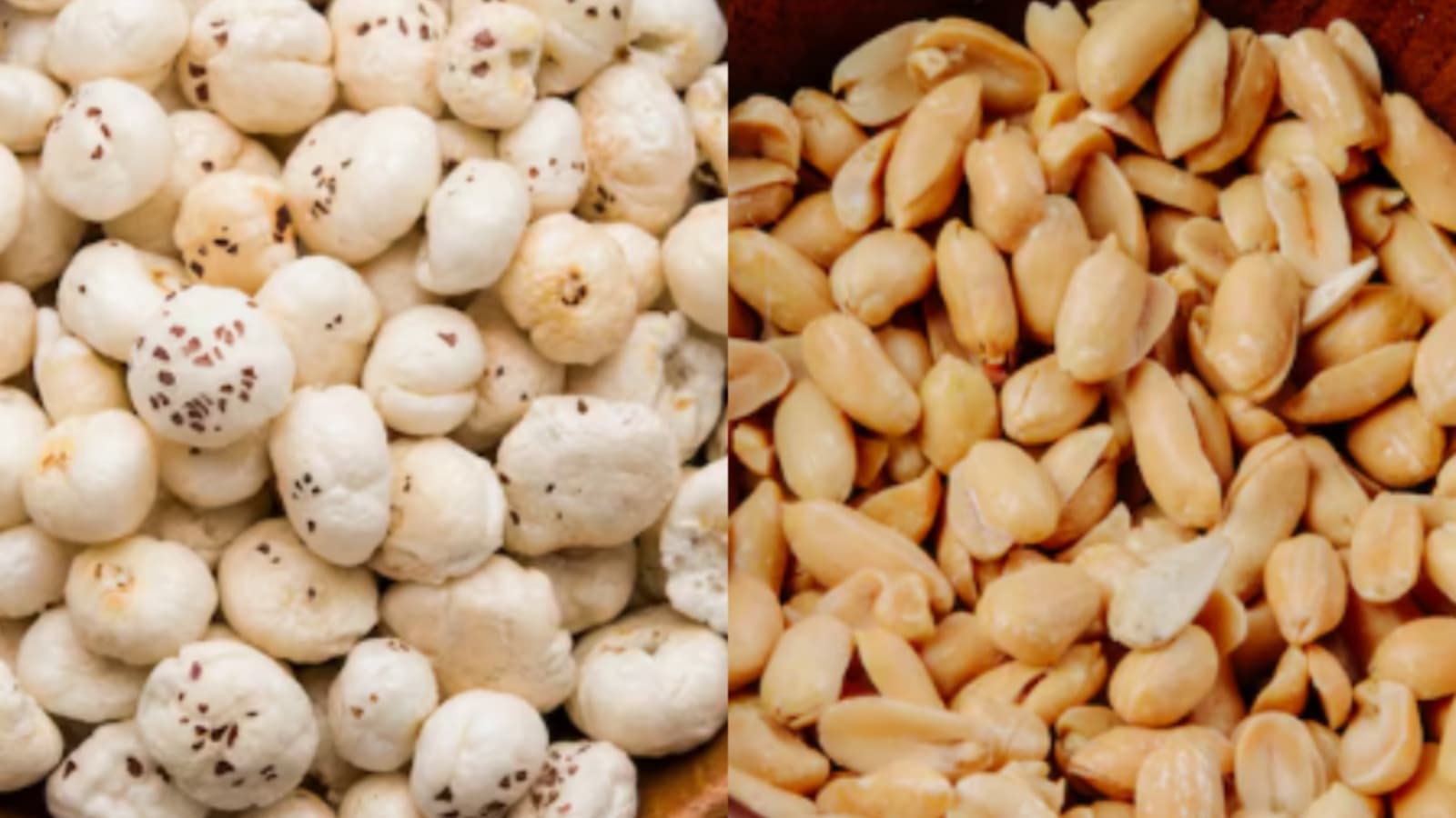 Peanuts Vs Makhana Which One Should You Snack On For Weight Loss