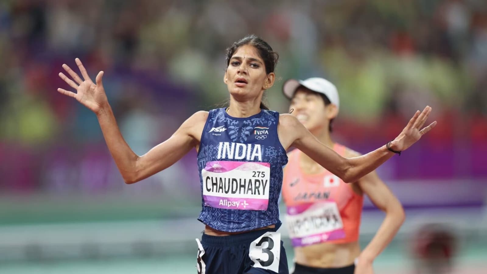 Parul Chaudhary National Record 5000m France Cwg Qualification