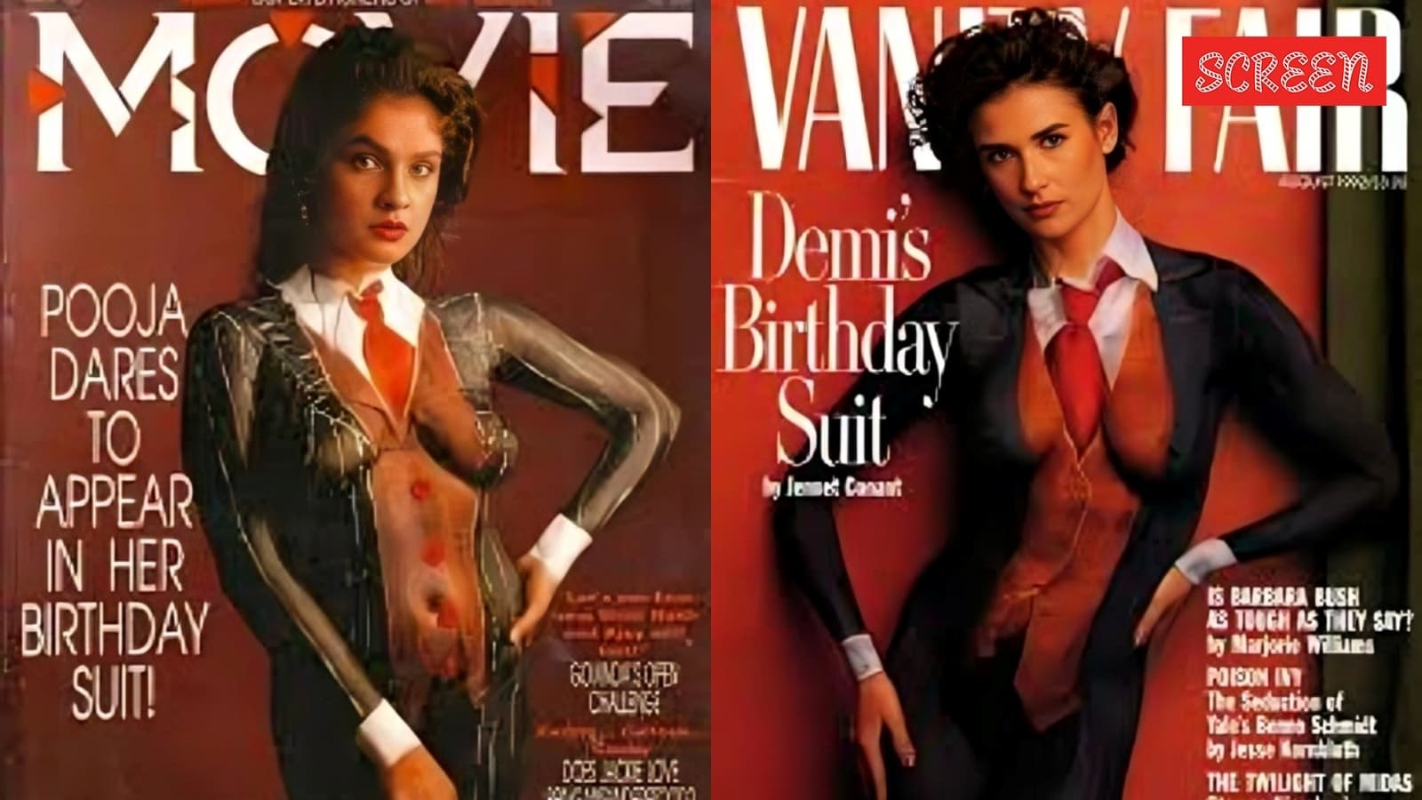 Pooja Bhatt On Her Demi Moore Inspired Body Paint Magazine Cover Wasnt Naked