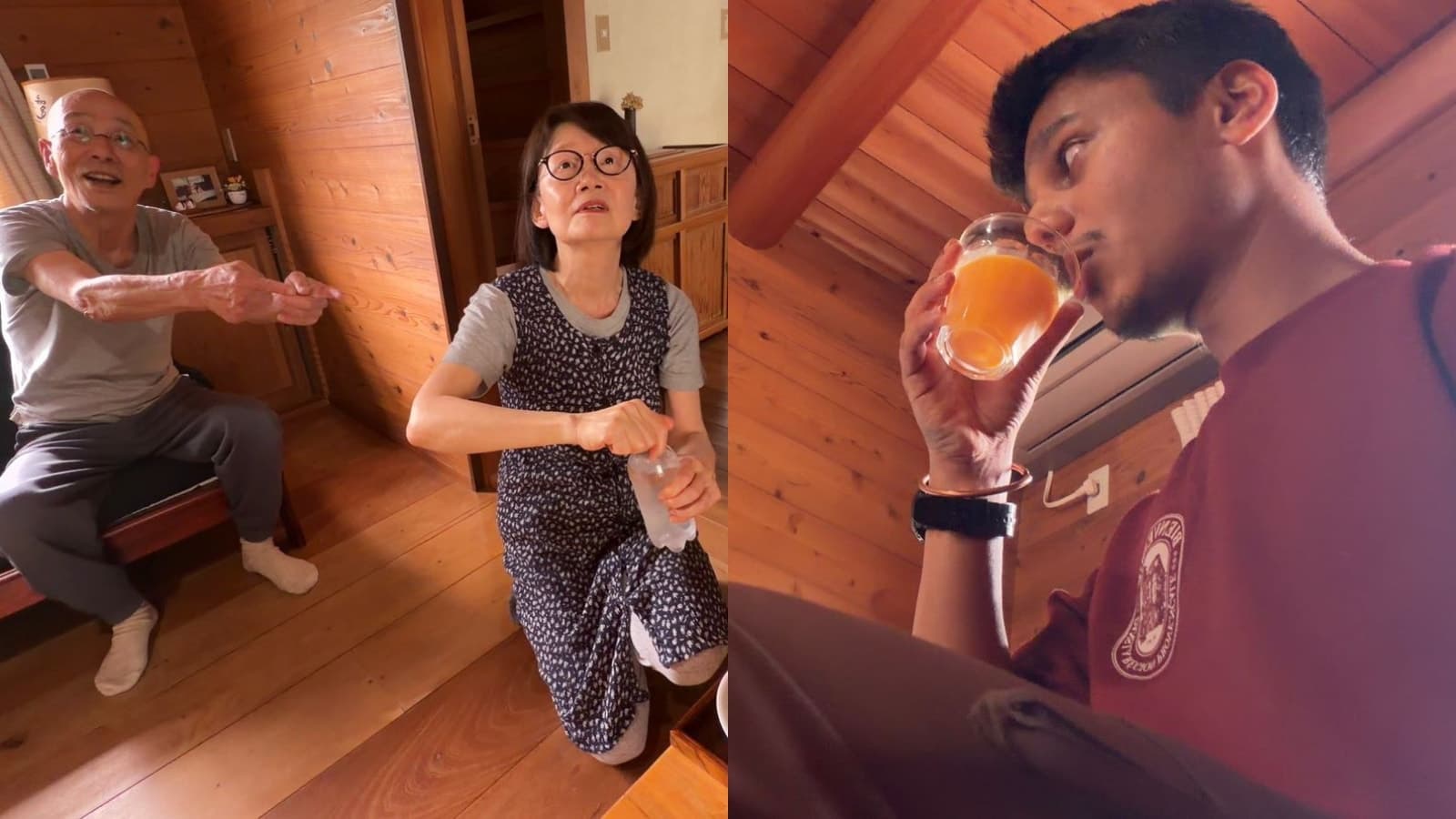 Indian Looking For Water In Japan Gets Invited For Lunch By Elderly Couple Viral Video