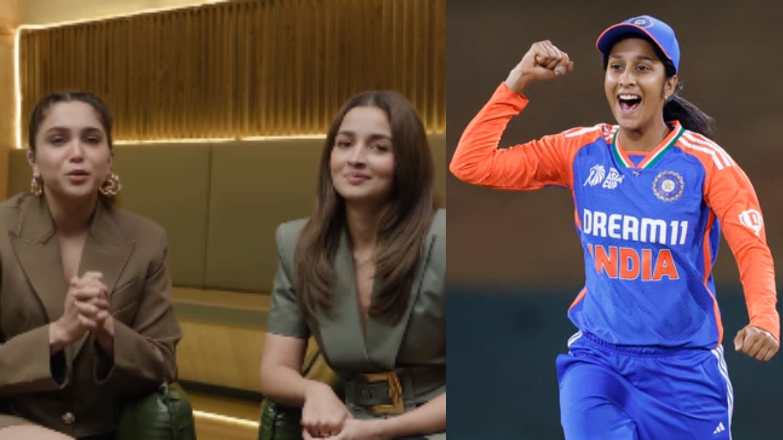Jemimah Rodrigues Shafali Verma Alia Bhatt Sharvari Message Womens T20 World Cup