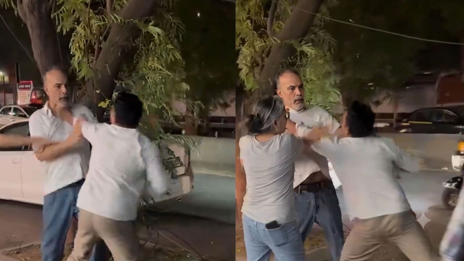 Thane Elderly Man Assaulted Spitting Eknath Shinde
