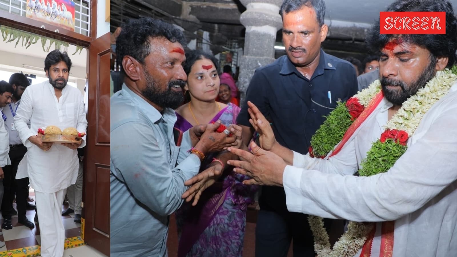Pawan Kalyan Visits Ailing Fan Niranjan In Hanumakonda