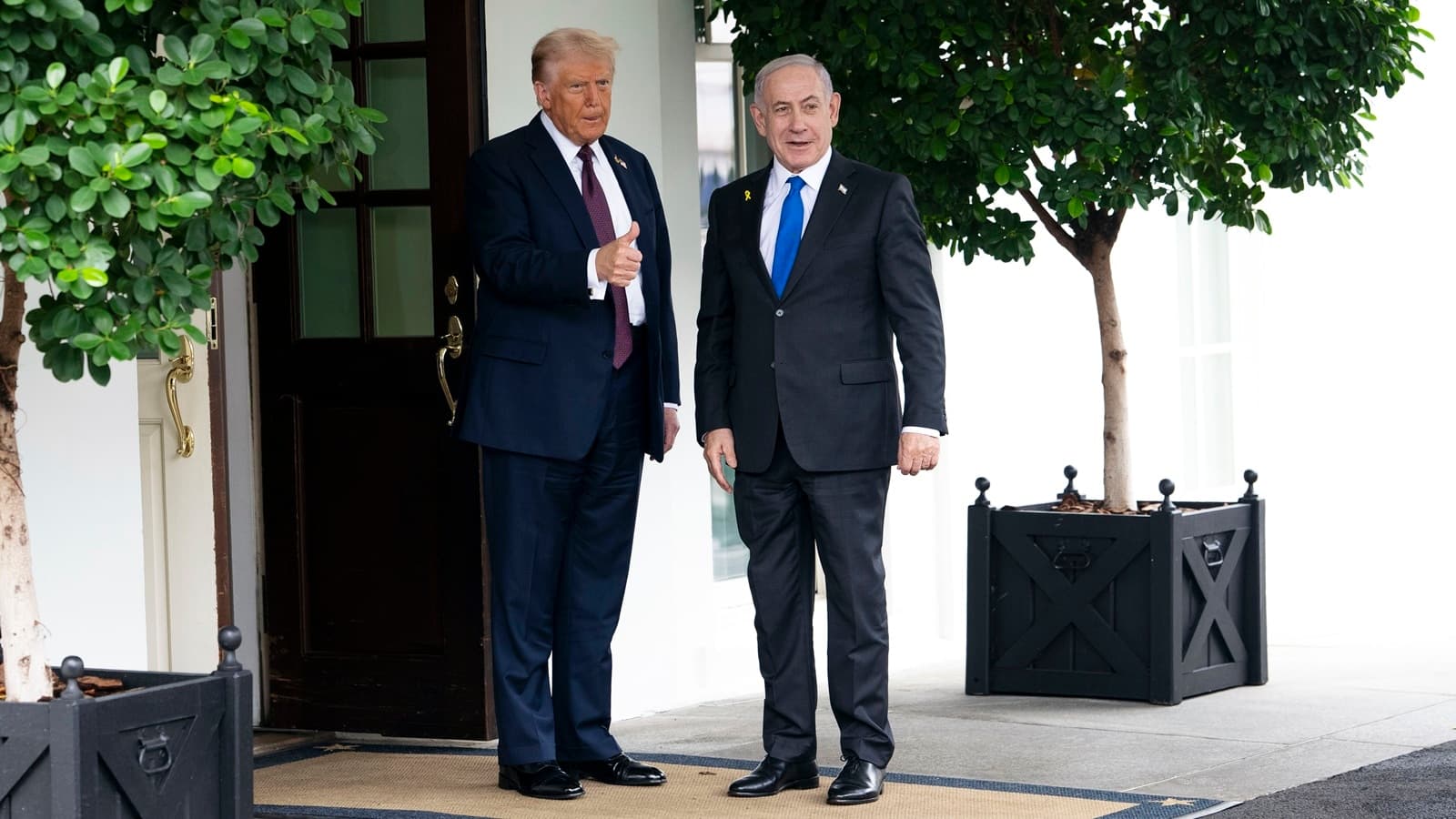 Donald Trump Benjamin Netanyahu Iran War United States Israel Security