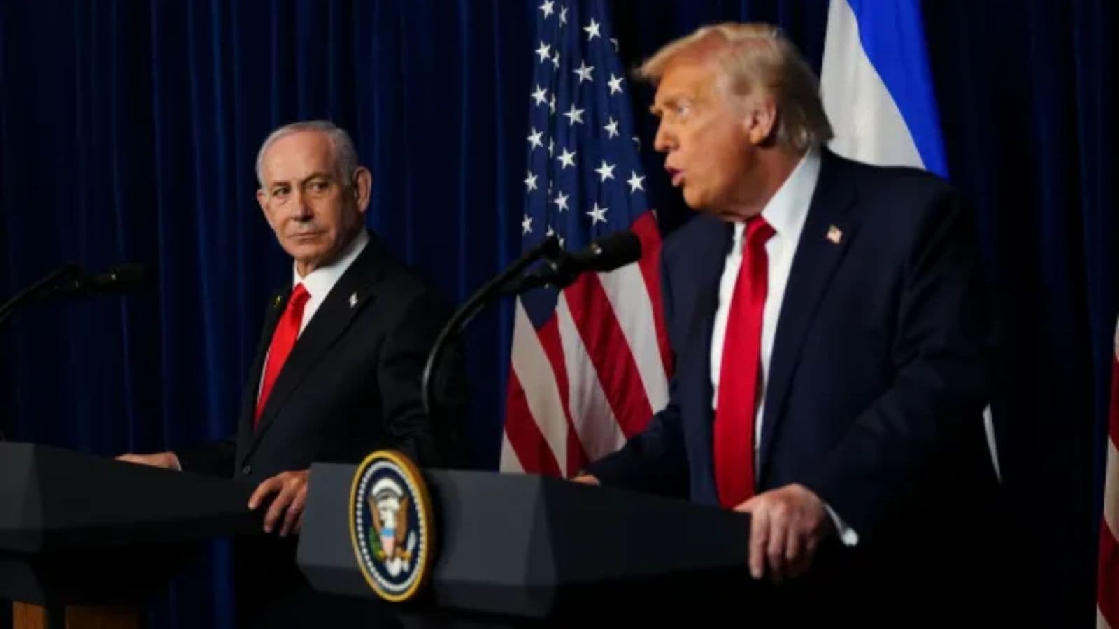 Trump Criticises Israel Beirut Attack Us Iran Peace Deal Netanyahu