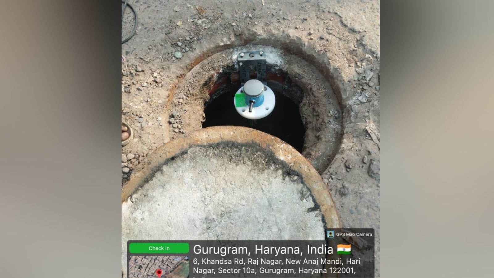 Gurgaon Gurugram Ai Sewer Sensors Monsoon Waterlogging Prevention