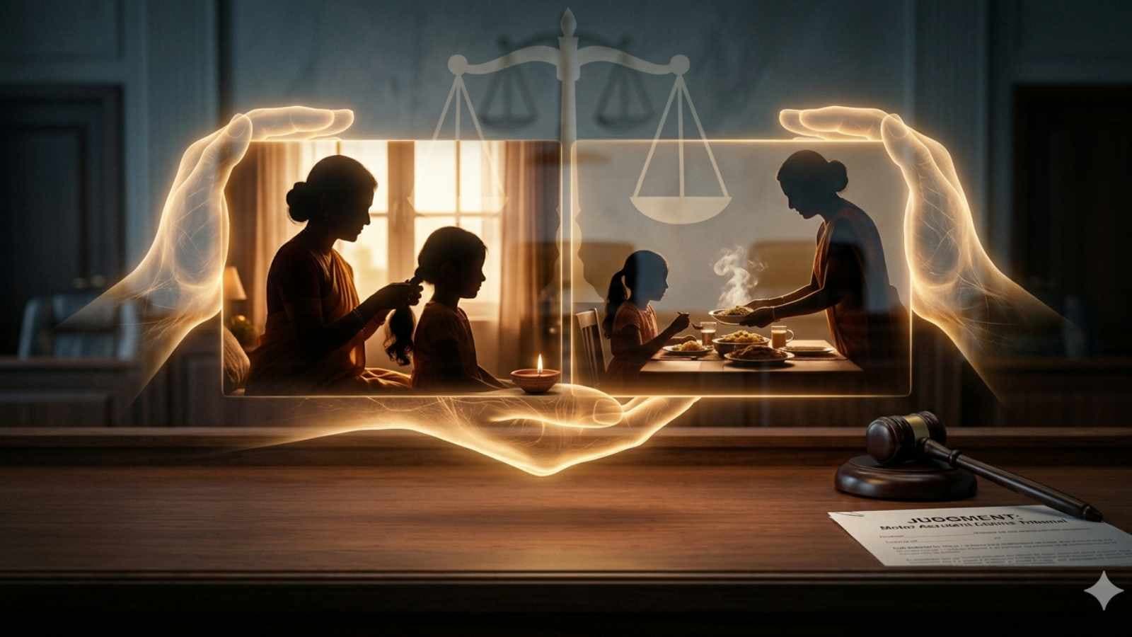 Wife Not Maid Homemaker Accudent Death Compensation Tribunal