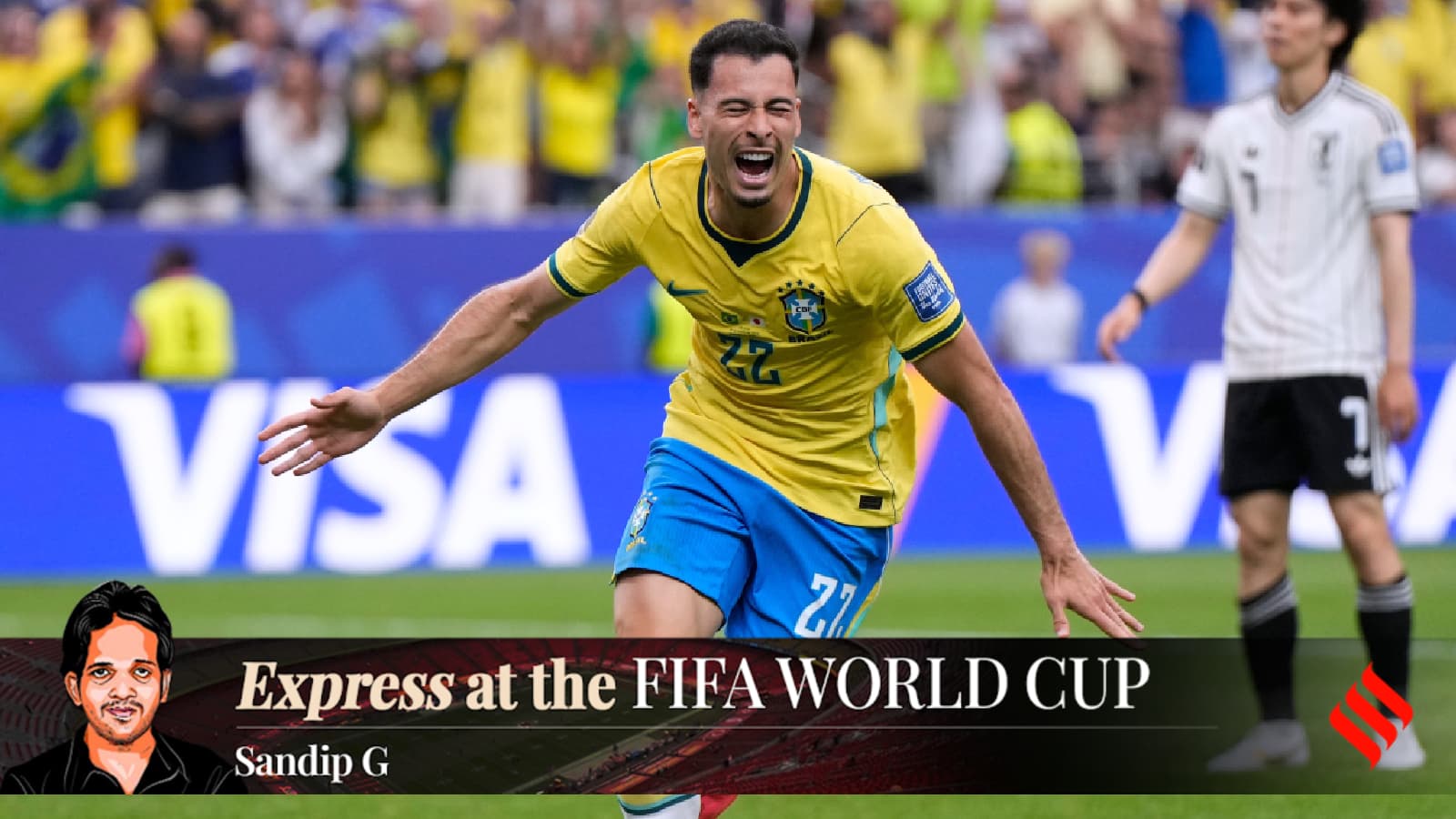 Gabriel Martinelli Brazil Vs Japan Winner World Cup Father Dream