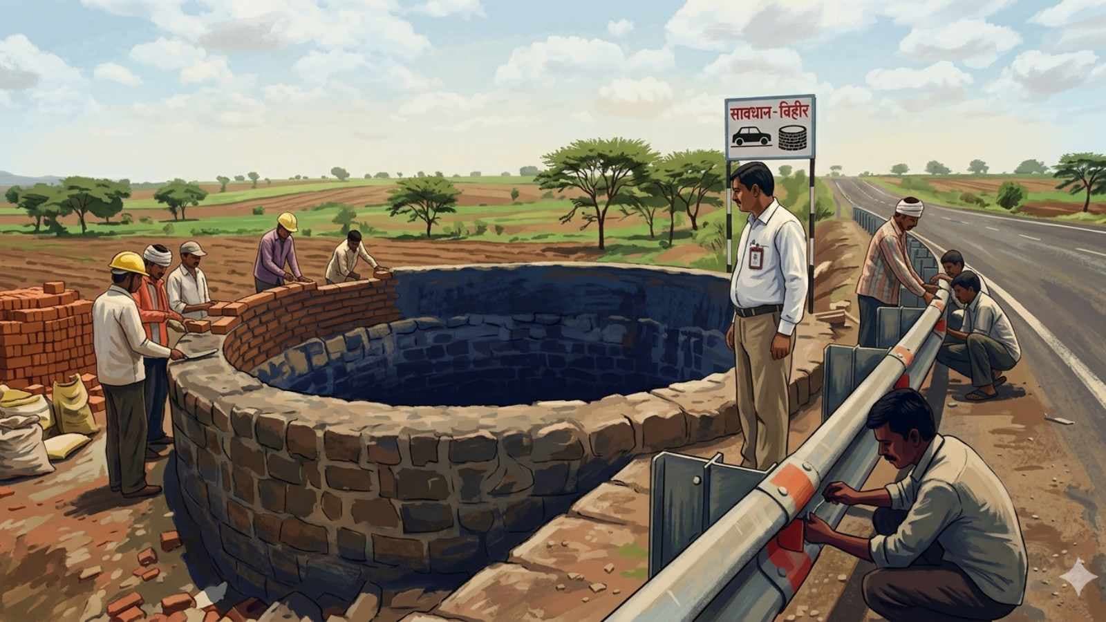 Solapur District Wells Action Guilty Officials Collector