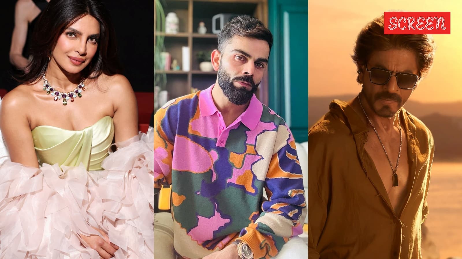 Virat Kohli Shah Rukh Khan Priyanka Chopra Most Valuable Celebrity Brands