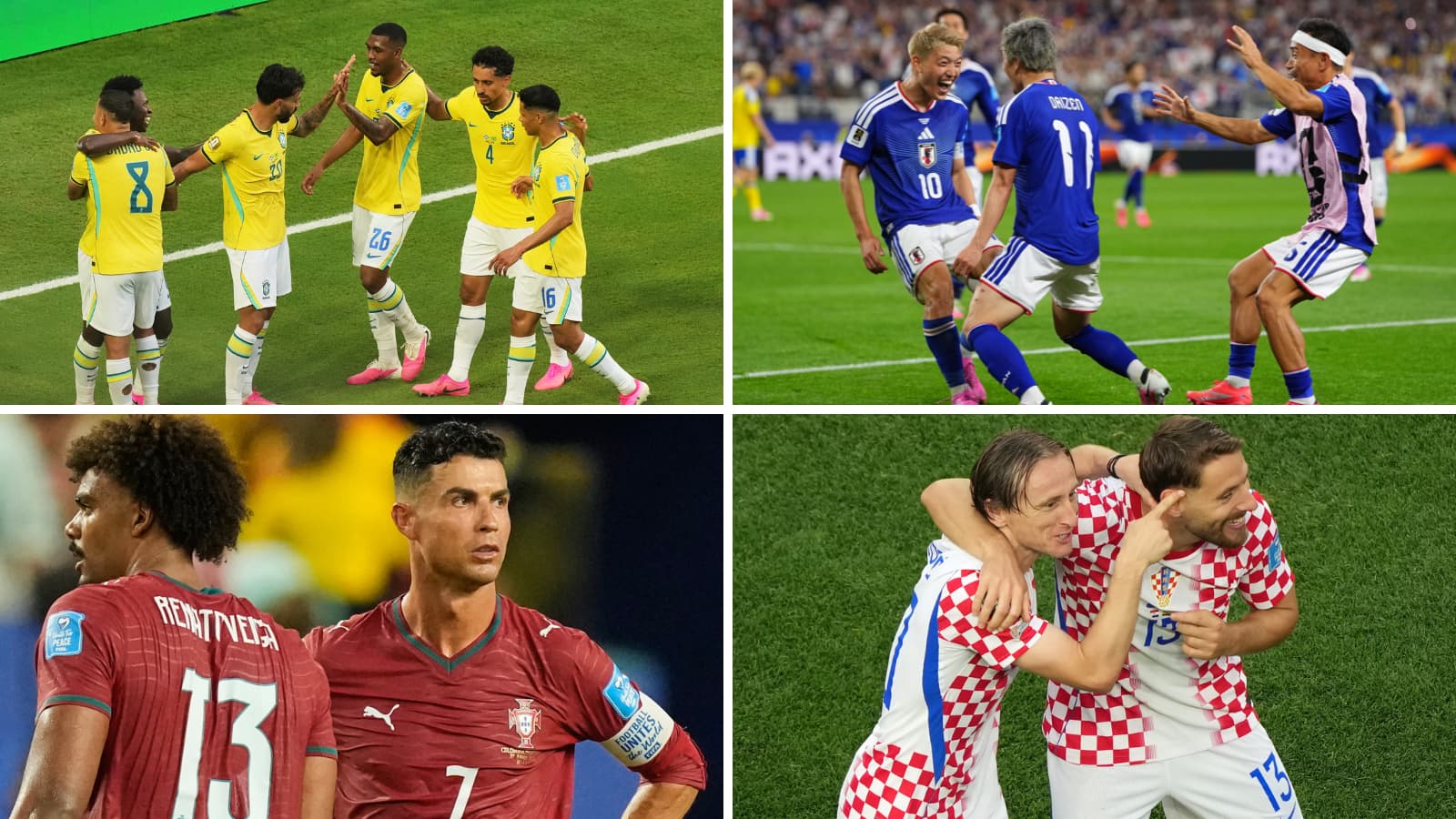 Best World Cup Round Of 32 Matches Brazil V Japan Portugal Croatia