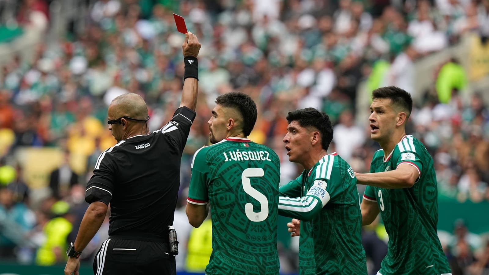 2026 Fifa World Cup Three Red Cards Mexico South Africa