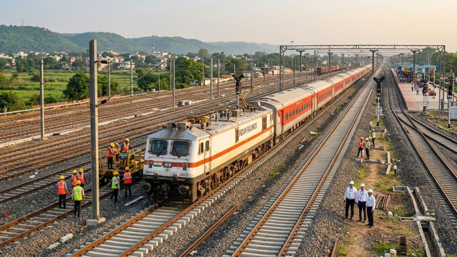 Indian Railways Rs 1131 Crore Project Bihar West Bengal Jharkhand