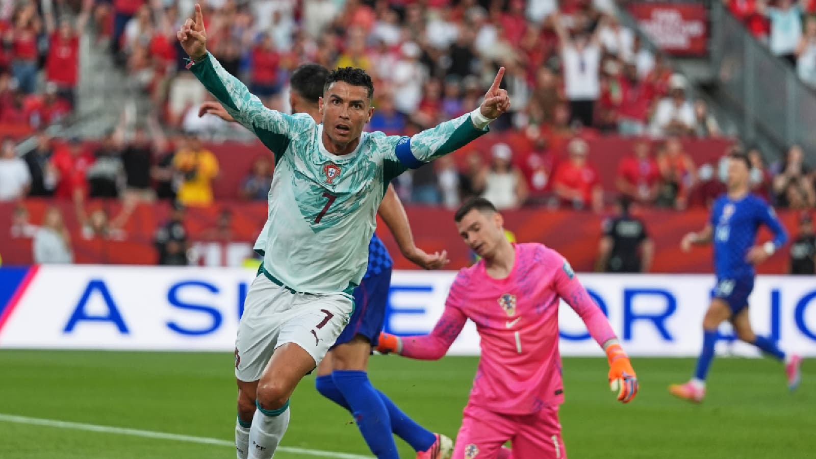 Cristiano Ronaldo Scores First World Cup Knockout Goal Penalty Portugal Vs Croatia