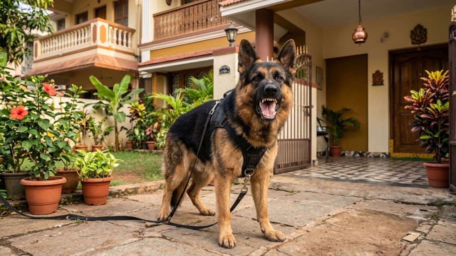 German Shepherd bites Ahmedabad woman for 2nd time in 4 months, owner booked