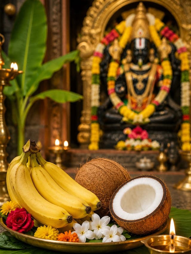 ప్రతి పూజలో అరటిపండు, కొబ్బరికాయ ఎందుకు తప్పనిసరి? ఆశ్చర్యపరిచే రహస్యం