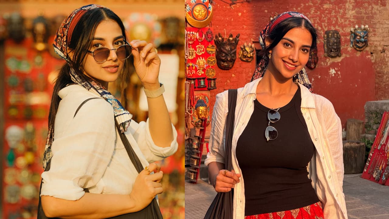 నేపాల్ ప్రకృతి అందాల మధ్యలో మీనాక్షి చౌదరి.. బ్యూటిఫుల్ ఫొటోస్ వైరల్