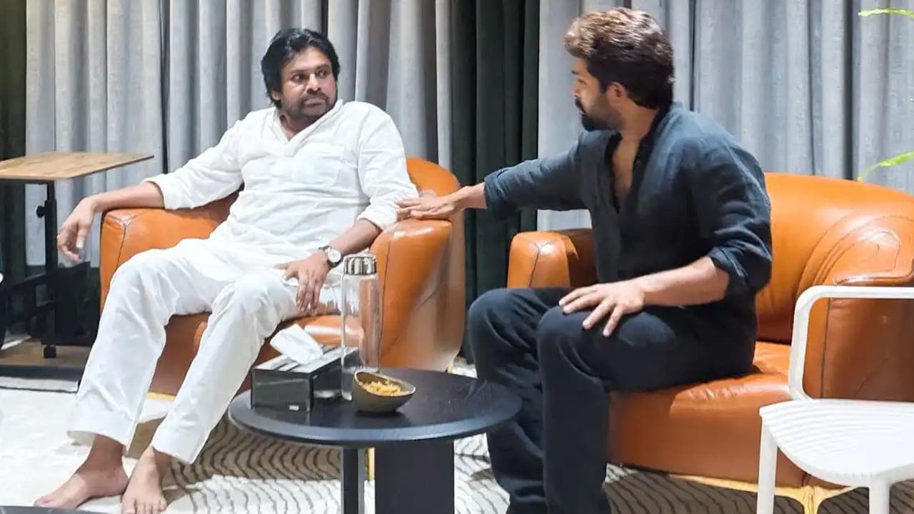 పవన్ కల్యాణ్ ను కలిసిన అల్లు అర్జున్! ఆరోగ్య పరిస్థితిపై ఆరా