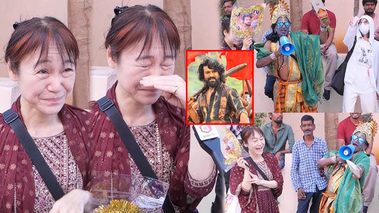 టోక్యో నుంచి హైదరాబాద్ కు.. మూడు రోజుల్లో పదిసార్లు పెద్ది సినిమా చూస్తాం