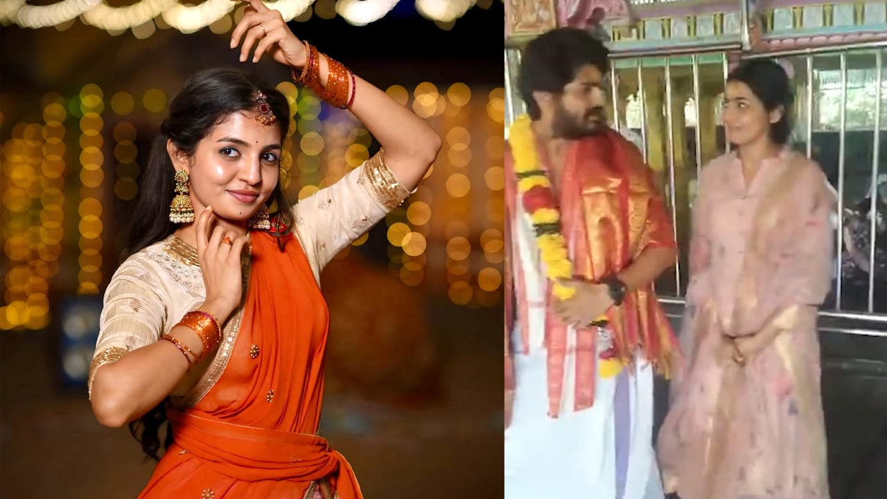 ఆ హీరోతో కలిసి నాగదుర్గ ప్రత్యేక పూజలు.. ఇది అదేనా.? నెట్టింట గుసగుసలు