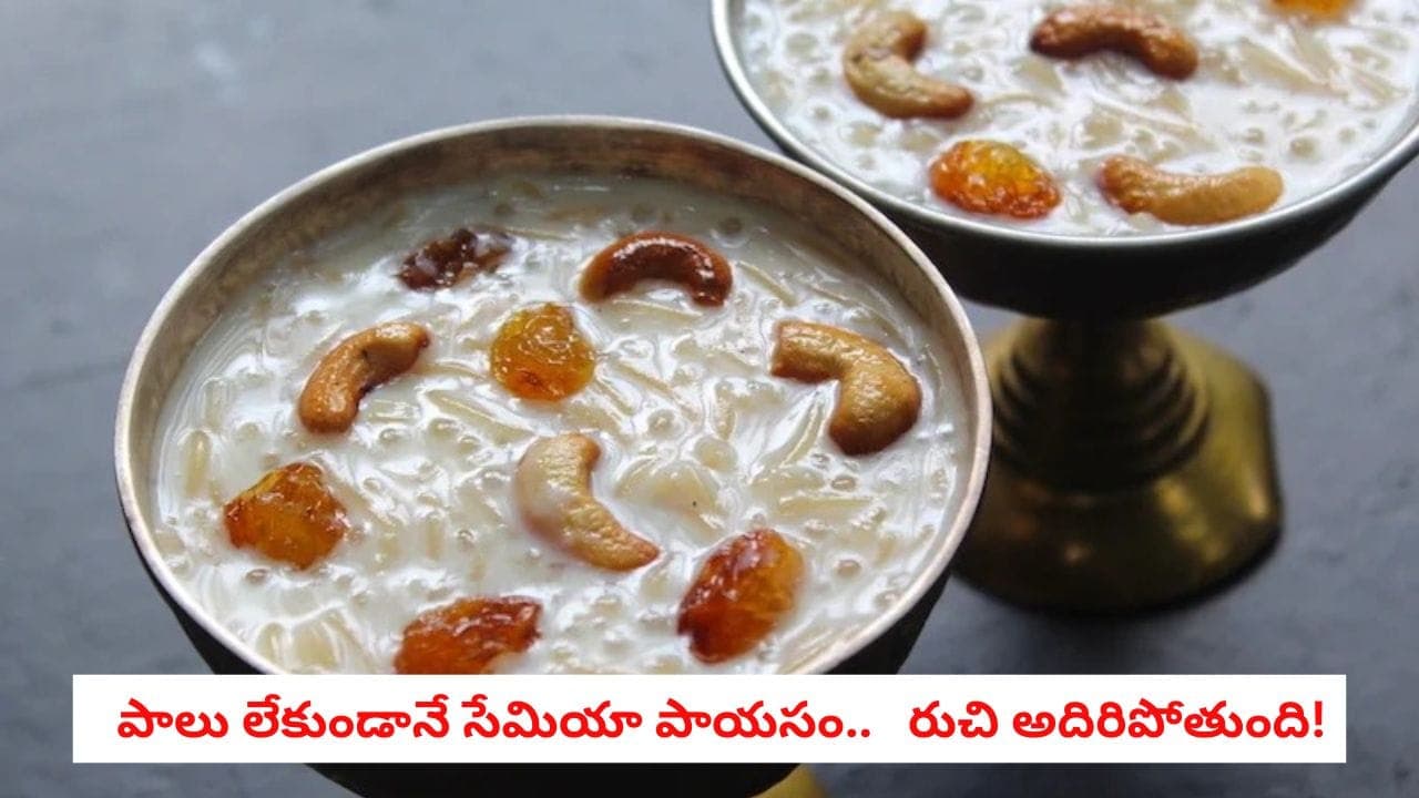 పండుగకు స్పెషల్ స్వీట్ కావాలా?.. ఈ సేమియా పాయసం అదిరిపోతుంది