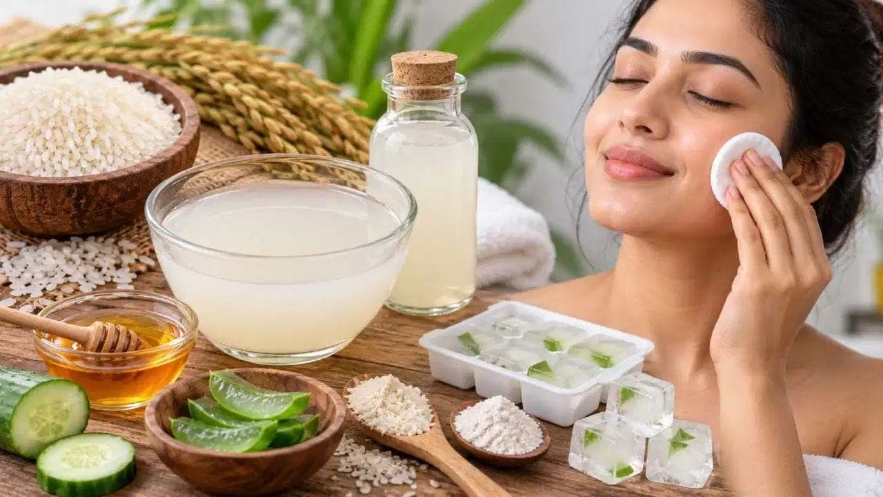 ఖరీదైన మేకప్ కిట్స్ వద్దు.. వేస్ట్‌ పారబోసే రైస్‌ వాటర్‌తోనే మిళమిళా మెరిసే చర్మాన్ని పొందండి!