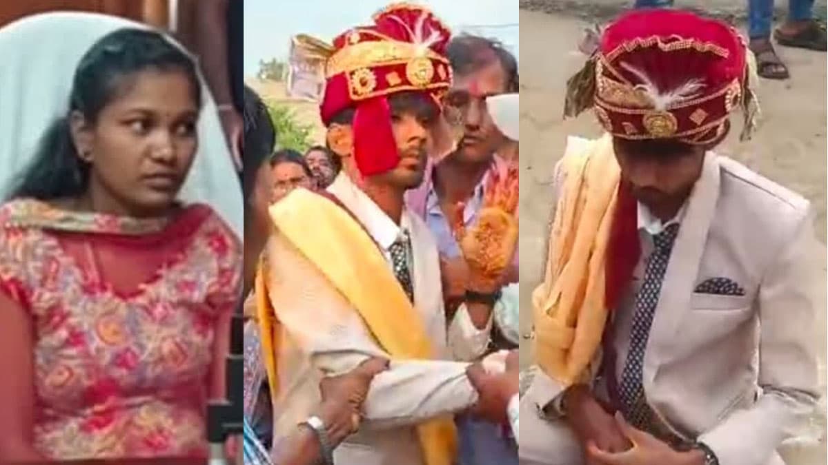 తాగొచ్చిన పెళ్ళికొడుకు.. తగిన శాస్తి చేసిన పెళ్ళికూతురు