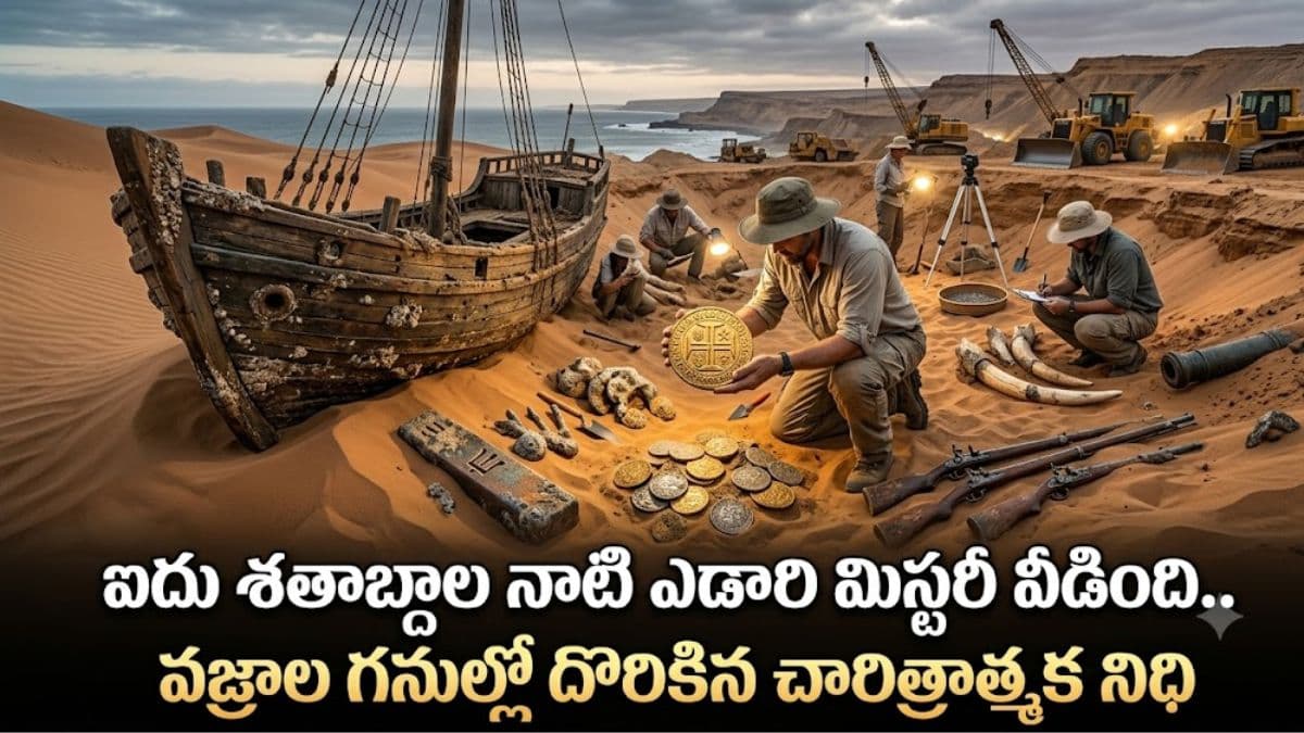 స్వర్ణ నిధితో బయటపడిన 500 ఏళ్ల నాటి బోమ్ జీసస్’ నౌక