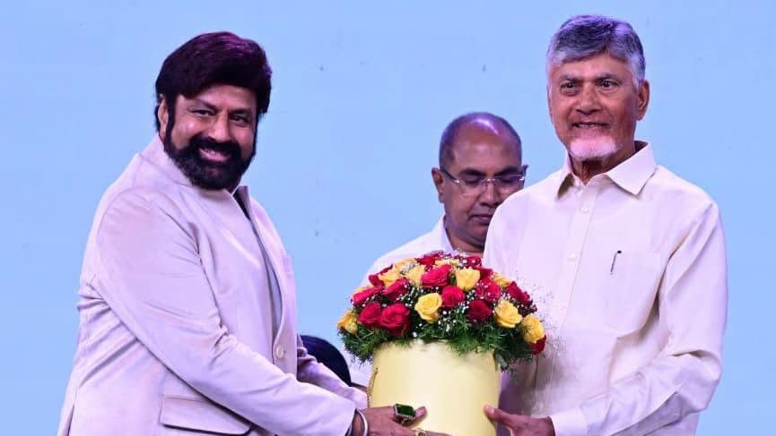 Chandrababu Naidu Praises Nandamuri Balakrishna At Basavatarakam Cancer Hospital Silver Jubilee