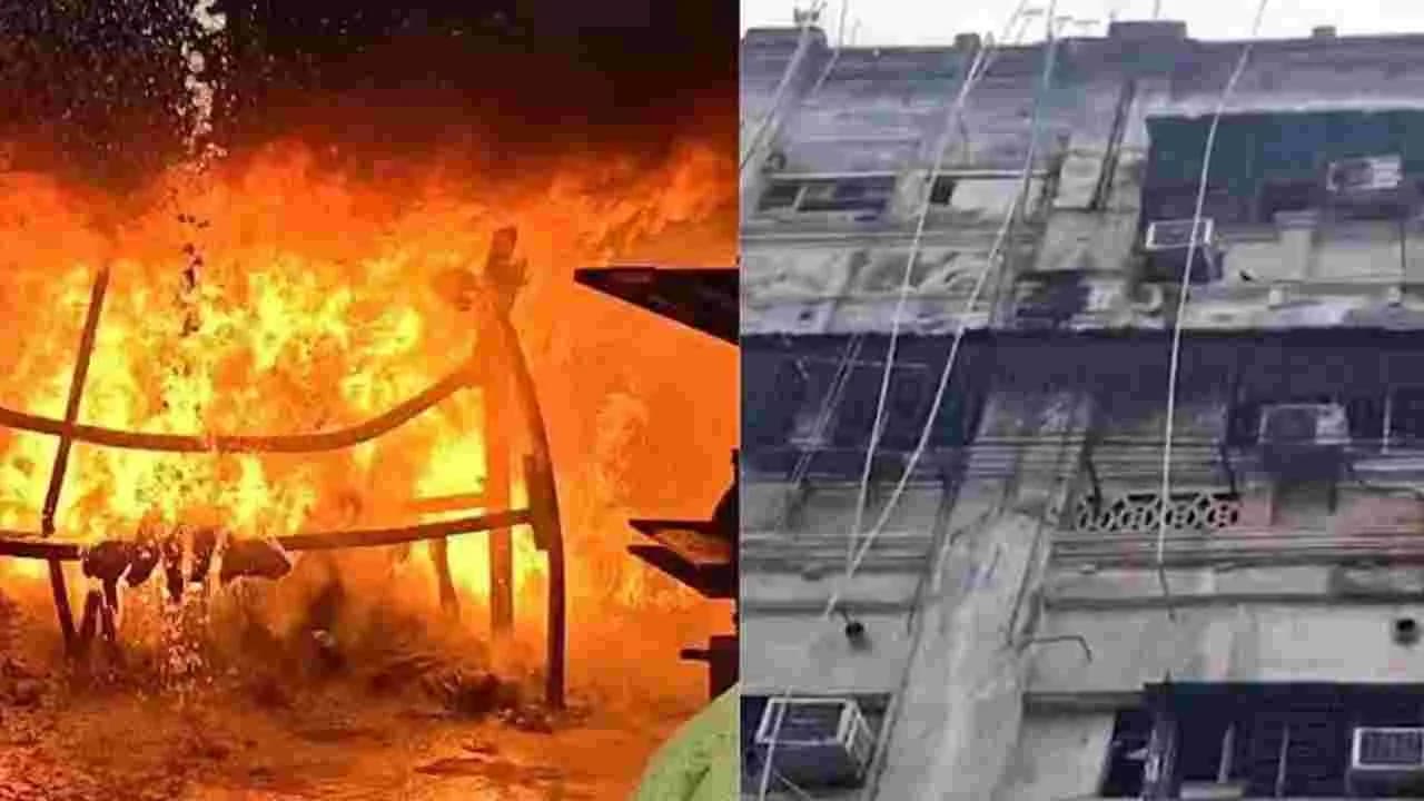 హోటల్ లో అగ్ని ప్రమాదం.. 9మంది మృతి