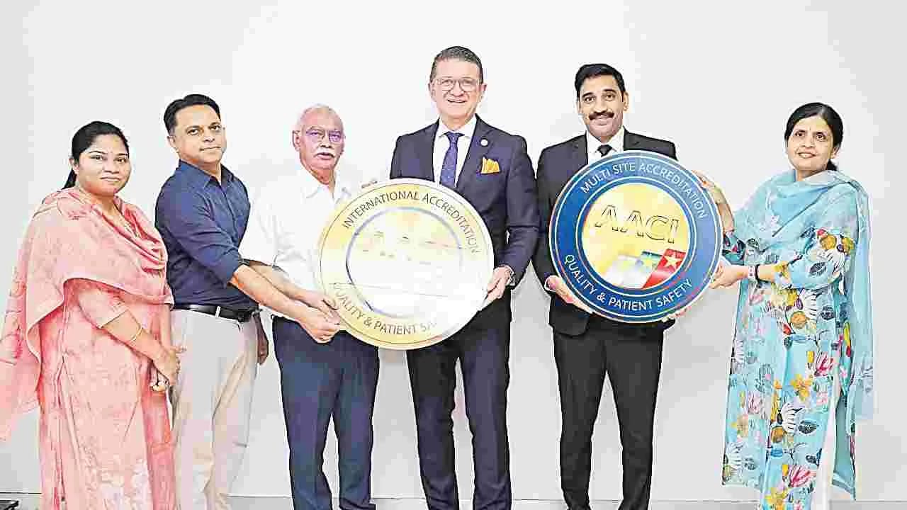 కిమ్స్ ఆస్పత్రులకు ఏఏసీఐ మల్టీ-సైట్ అక్రిడిటేషన్