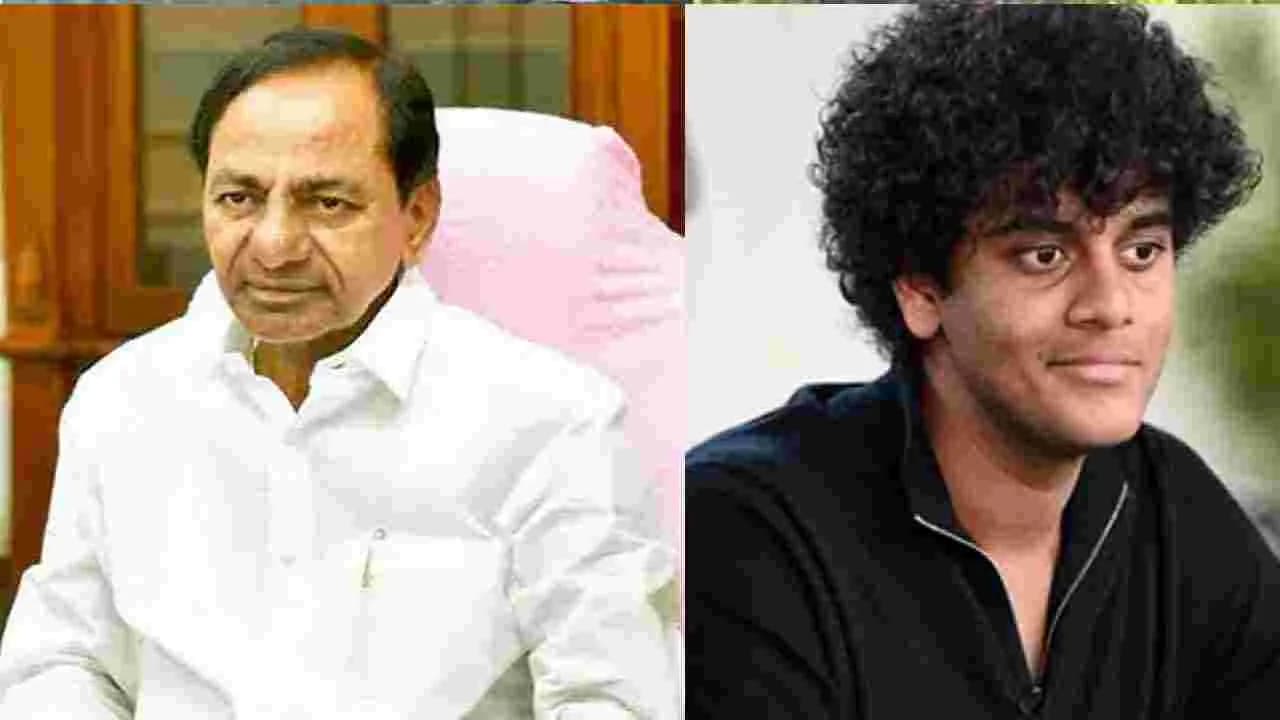 మనుమడు హిమాన్ష్ ను పరామర్శించిన కేసీఆర్