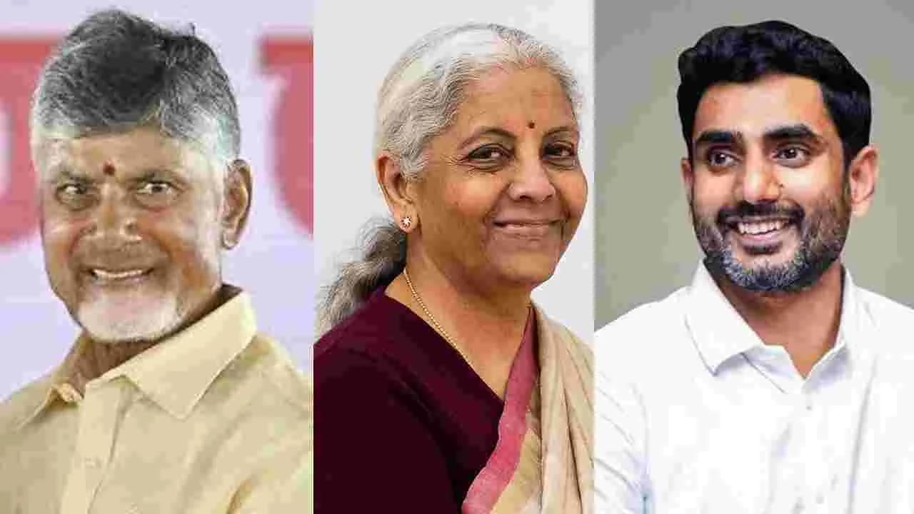 కేంద్ర మంత్రి నిర్మలా సీతారామన్ కి సీఎం చంద్రబాబు, మంత్రి లోకేశ్ జన్మదిన శుభాకాంక్షలు