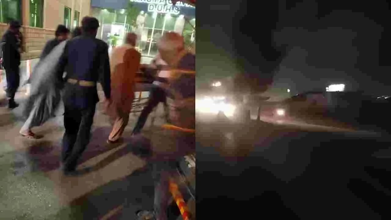 కరాచీలో రెచ్చిపోయిన ఉగ్రవాదులు.. రేంజర్స్ ప్రధాన కార్యాలయంపై ఆత్మాహుతి దాడి