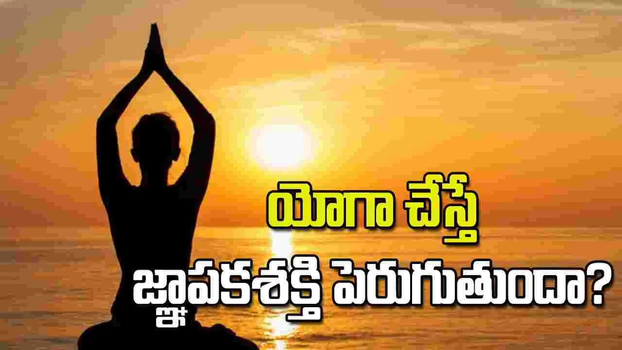 యోగా చేస్తే జ్ఞాపకశక్తి పెరుగుతుందా