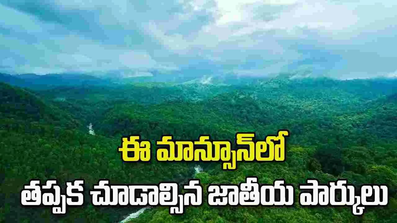 వర్షాకాలంలో స్వర్గంలా మారే జాతీయ పార్కులు.. జీవితంలో ఒక్కసారైనా సందర్శించాల్సిందే