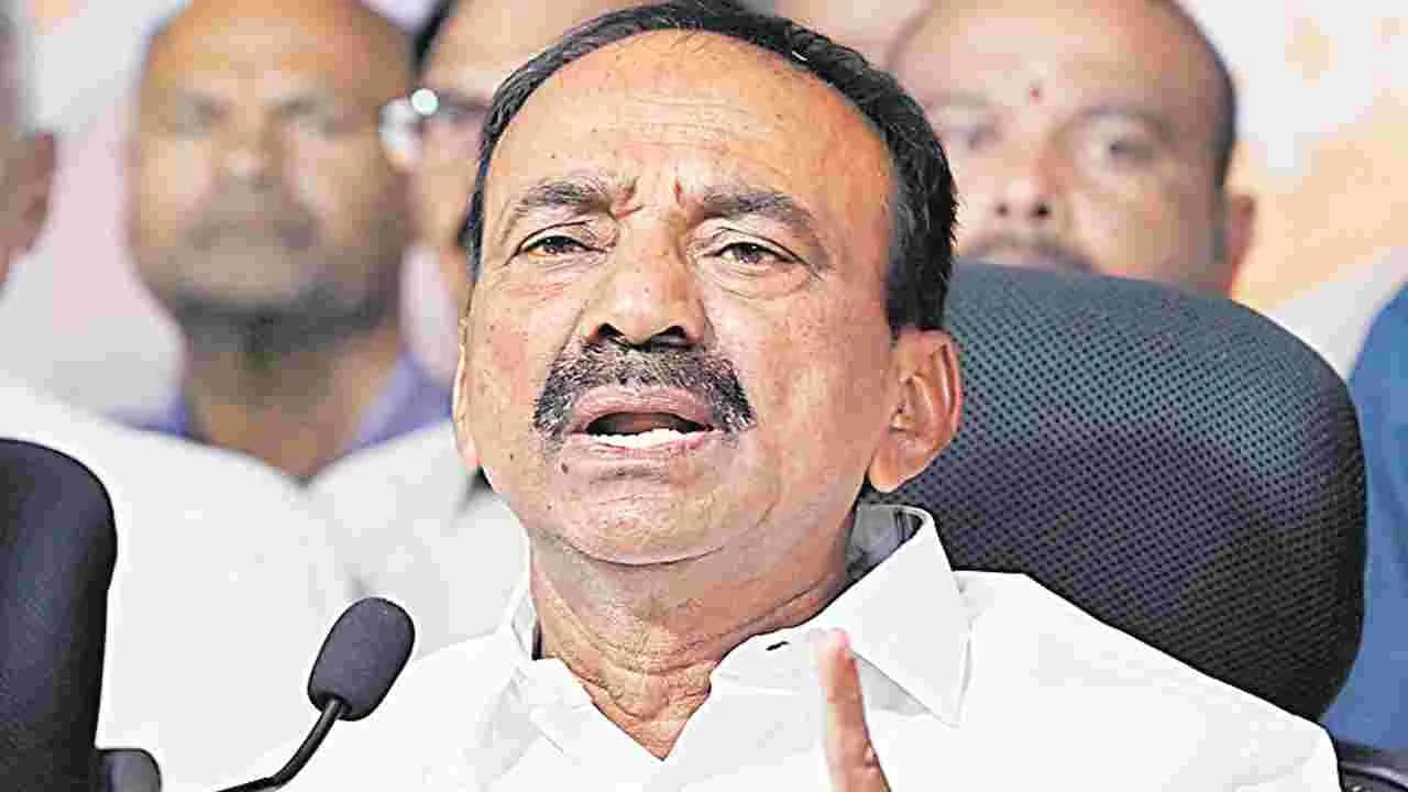 కన్నెపల్లి పంపులను ఆన్ చేయండి