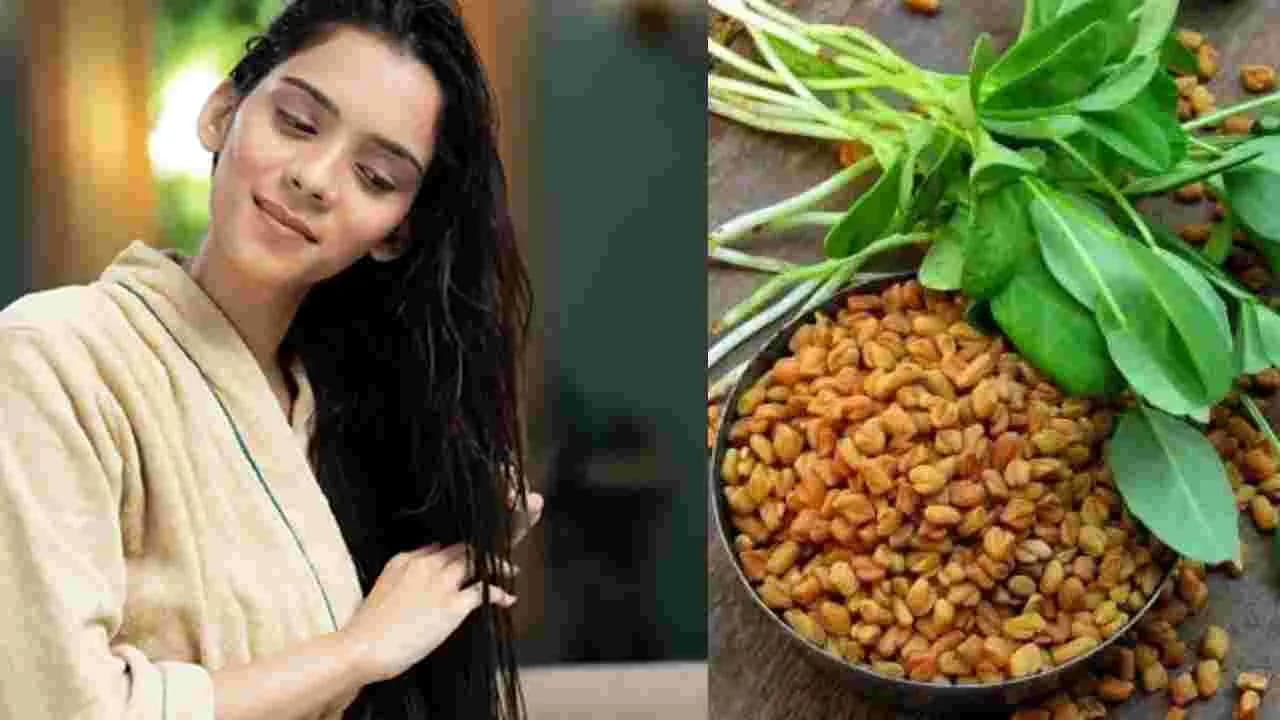 పట్టులాంటి జుట్టు కావాలా? మెంతుల పొడిని ఇలా వాడితే మంచి ఫలితాలు