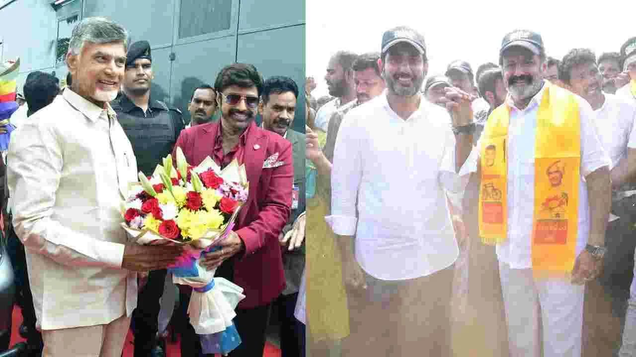 బాలకృష్ణకు సీఎం చంద్రబాబు, లోకేశ్ పుట్టినరోజు శుభాకాంక్షలు