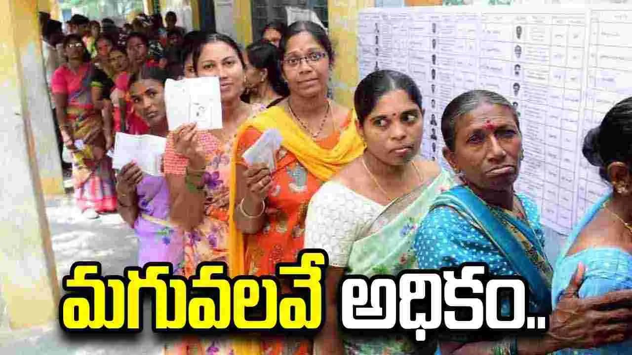 జూబ్లీహిల్స్ లో.. మగువలవే అధికం