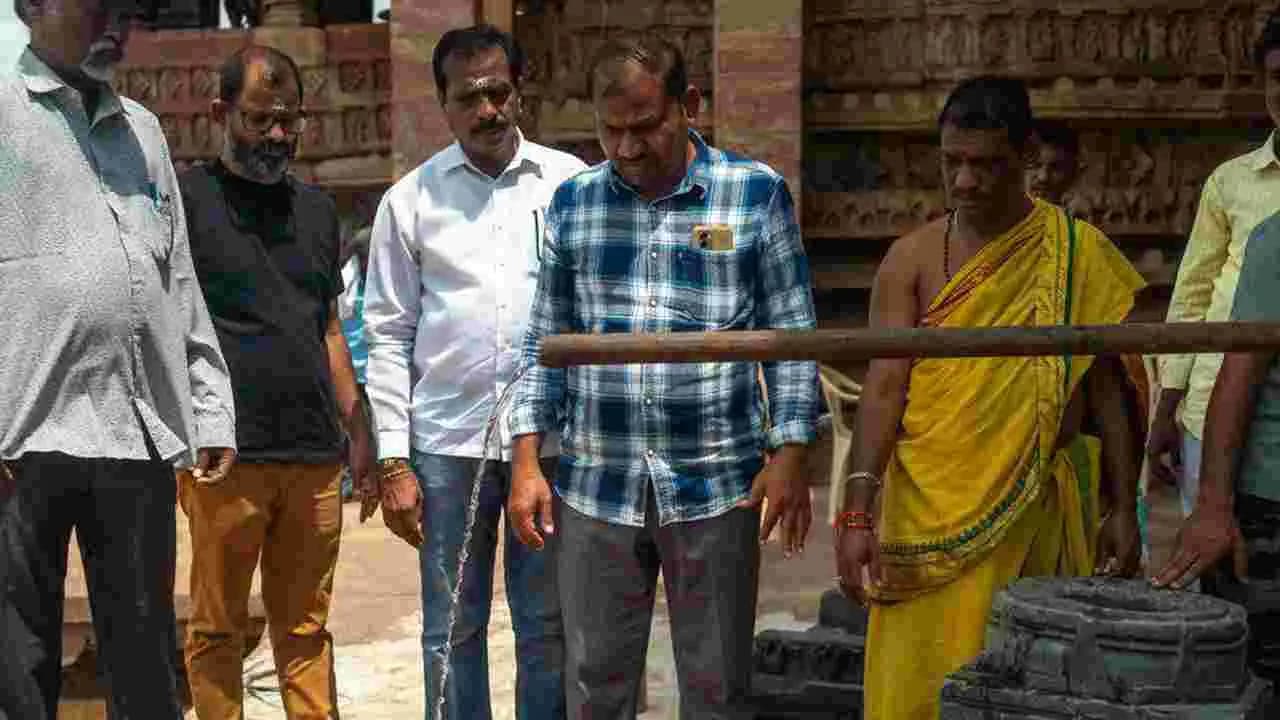 రామప్ప దేవాలయంలో అద్భుతం ఆవిష్కృతం