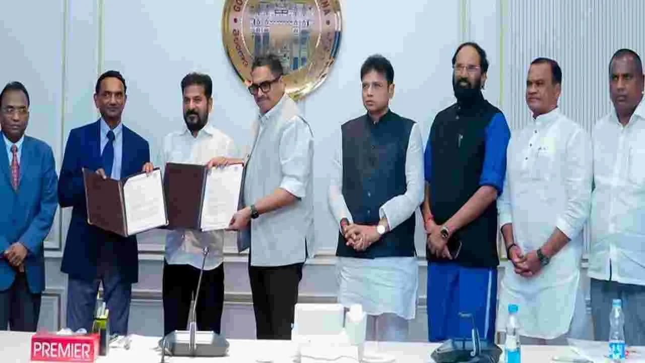 దేశంలోనే అతిపెద్ద ఏఐ డేటా సెంటర్‌ ఫ్యూచర్‌ సిటీలో